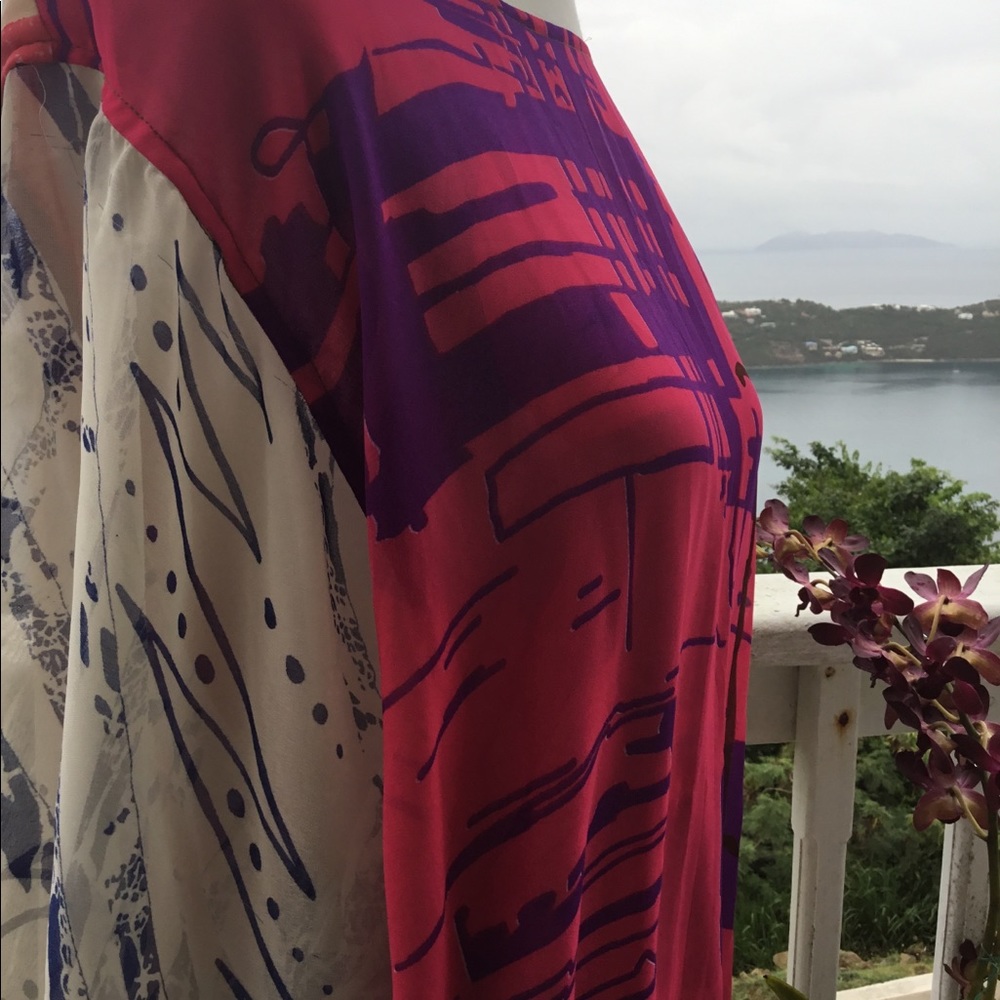 Sterling Reversible Silk Top-One Size